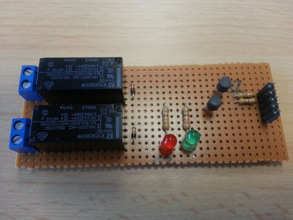 Relaismodul 1 von oben